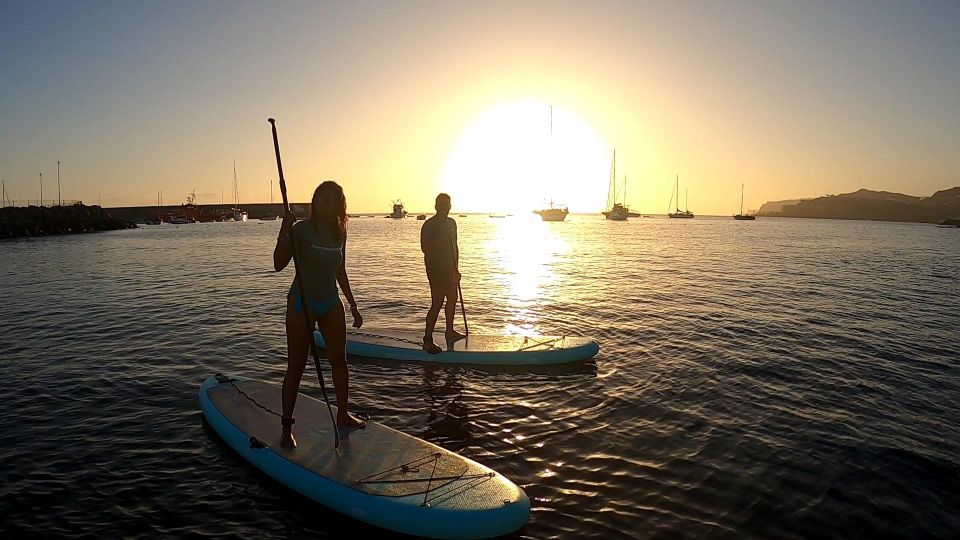 2h Sunset Paddle Board Session in Gran Canaria - Learning SUP Fast: Technique, Balance Drills, and Core Work