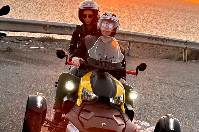 3 wheels motorcycle Coast Tour - Ryker - Gran Canaria Maspalomas - Stop 2: Arguineguín and the GC-200 coast road rhythm