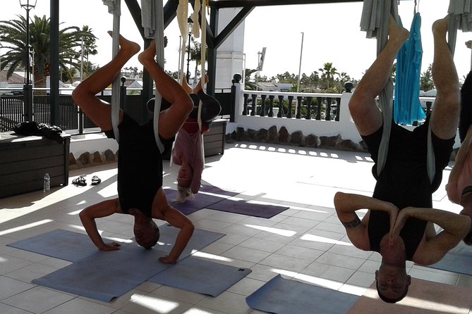 Aerial Yoga Experience in Maspalomas, Spain - Pranapure Yoga School Maspalomas: Getting Started Smoothly