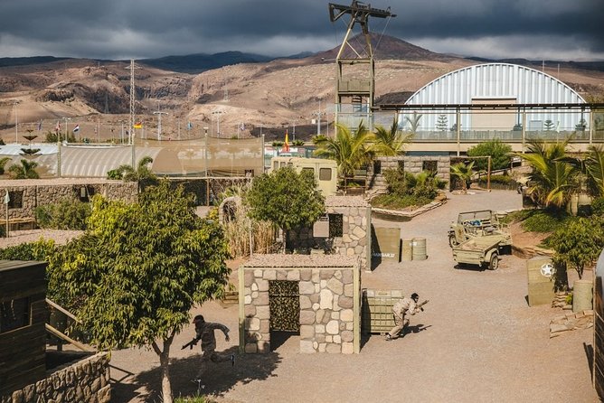AIR SOFT Game Park - Hangar 37 battlefield: tanks, bunkers, and real cover