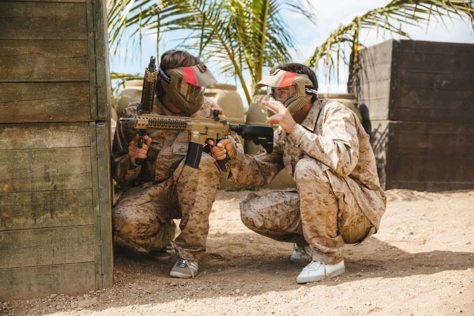 Airsoft Park Ticket - Gear Check: Mask, Gun, 350 Balls, and the Shoes Rule