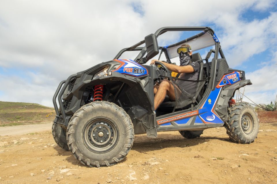 Anfi beach: Guided Buggy Tour. - Where the adventure starts: Anfi Beach meeting point