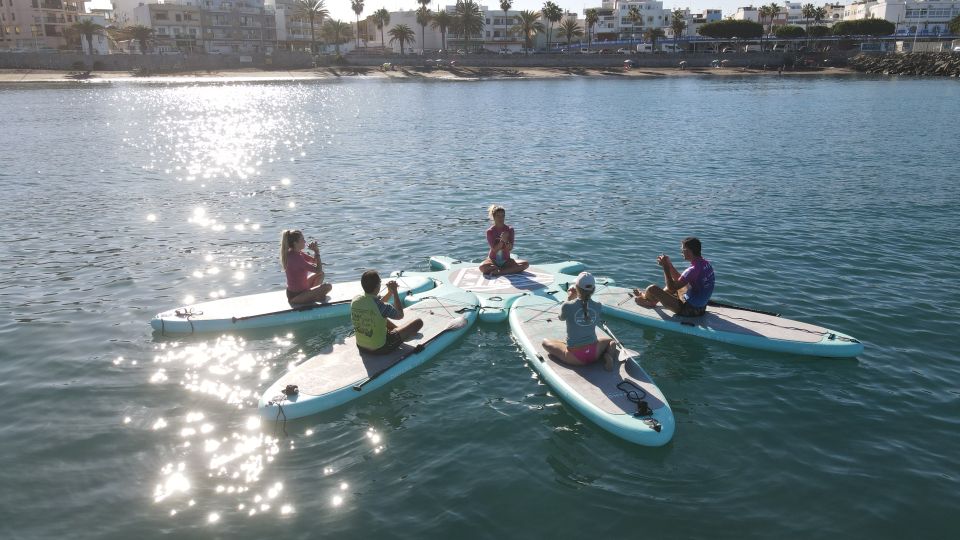 Arguineguín: Stand-up Paddleboard Yoga Class with Instructor - SUP Yoga at Arguineguín: Sunrise Calm on a Moving Board