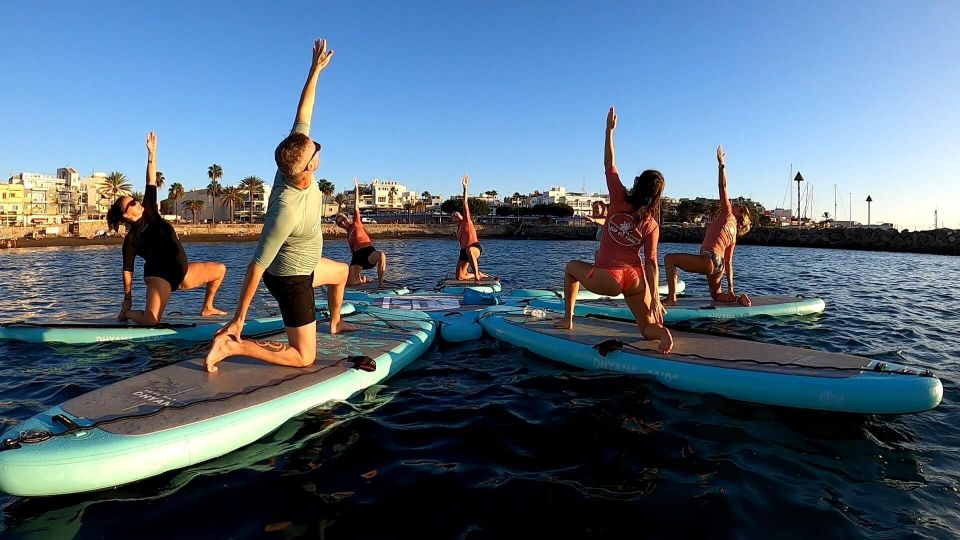 Arguineguín: Stand-up Paddleboard Yoga Class with Instructor - The 10-Minute SUP Basics That Keep You From Feeling Lost