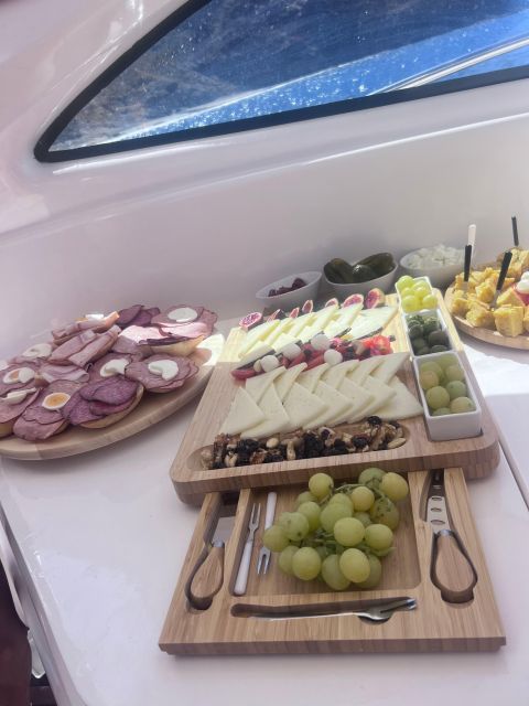 Best Private Yacht in Gran Canaria - On Board: Open Bar, Tapas Snacks, and the Little Details