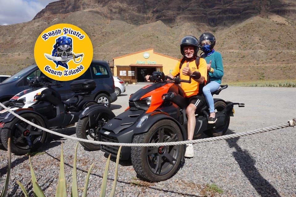 Can-Am Ryker Adventure Fataga - Small group energy and Daniel-style briefing