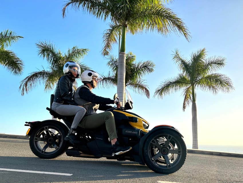 Can-am Ryker moto / buggy / quad Tour: Coast (Maspalomas) - Sunset above Amadores: the best part, for a good reason
