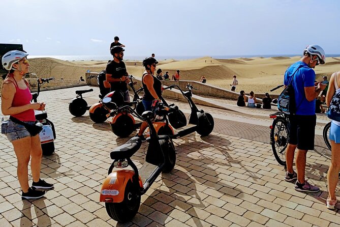 E-Bike Family Tour : Sightseeing in Playa Ingles,Maspalomas Dunes - Mirador Playa del Ingles: a high point look at the town