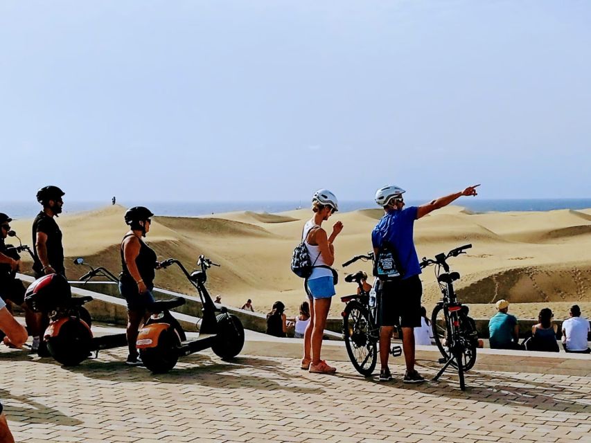 E-Bike Family Tour : Sightseeing Maspalomas Playa del Ingles - Route Style: Promenades, Cycling Paths, and the No-Sand Rule