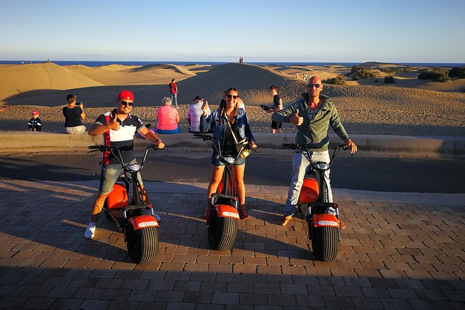 e-Scooter City Tour + Camel Ride inside Maspalomas Dunes - Pacing, small-group feel, and what the 2-hour timing really means