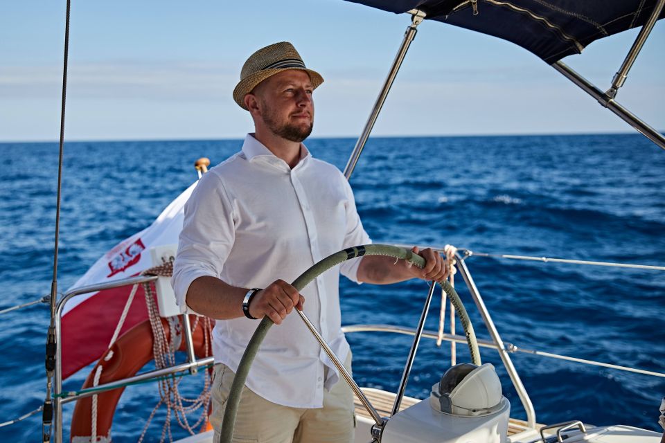 From Puerto de Mogán: Private Sailing Trip & Snorkeling - Hands-on sailing: hoisting sails and steering the helm