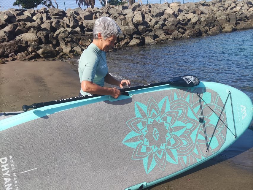 Gran Canaria : 2h Stand Up Paddle board lessons - The view part: why SUP feels like a nature activity, not a workout