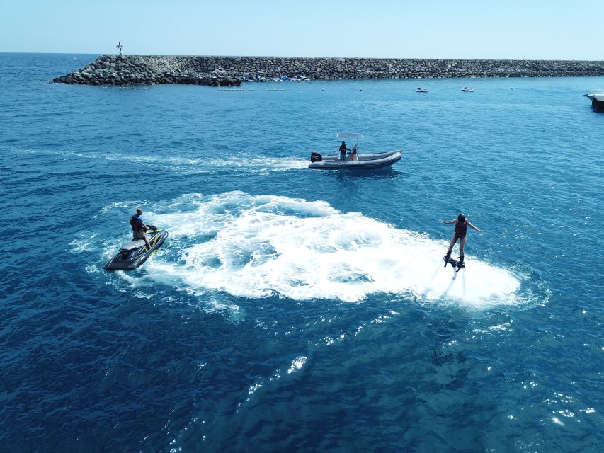 Gran Canaria: Flyboard Session at Anfi Beach - Weather and conditions: when Anfi Beach cooperates