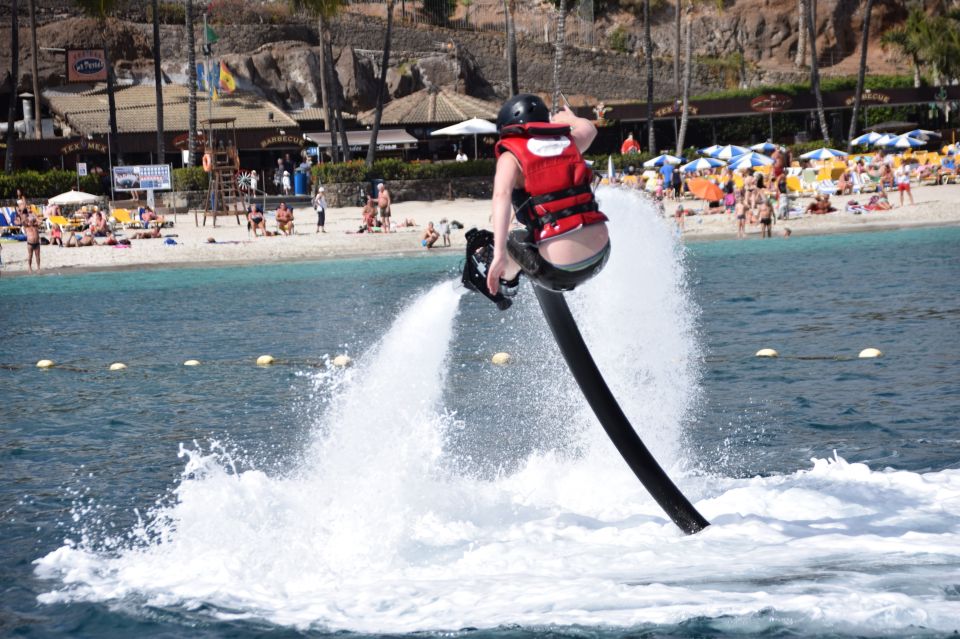 Gran Canaria: Flyboard Session at Anfi Beach - Anfi Beach in Gran Canaria: why this flyboard feels different