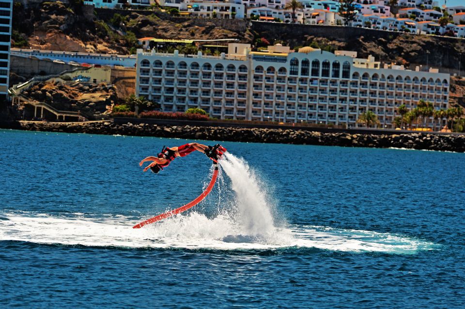 Gran Canaria: Flyboard Session at Anfi Beach - How the flyboard works: your trigger controls the magic