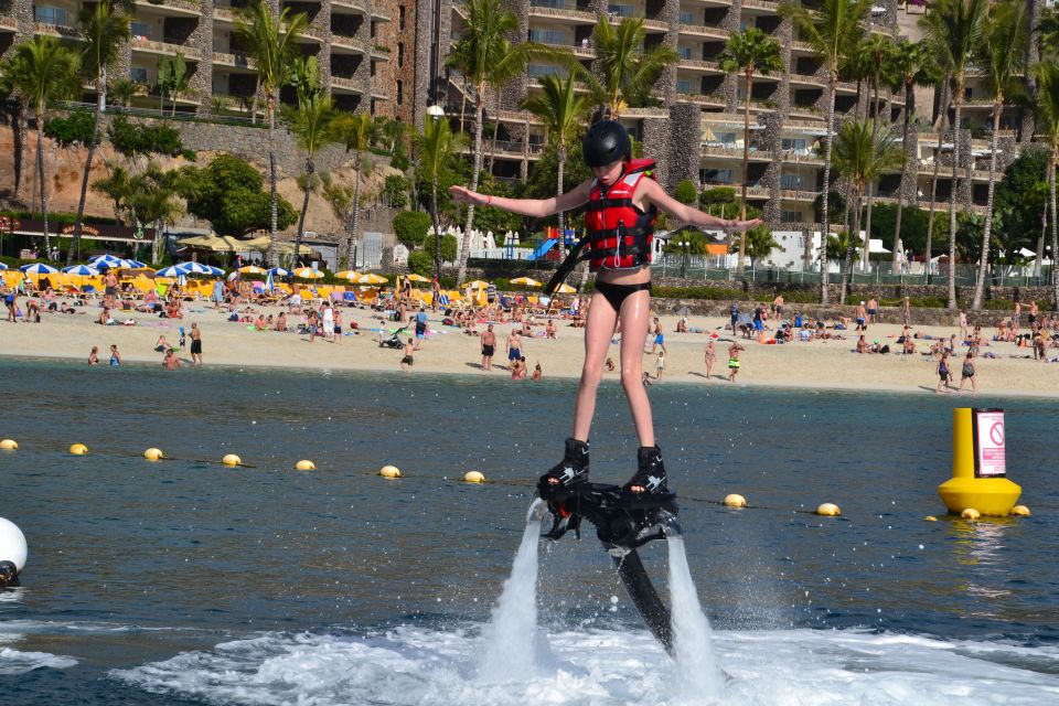 Gran Canaria: Flyboard Session at Anfi Beach - Turning from wobbles to hover: what skills you learn