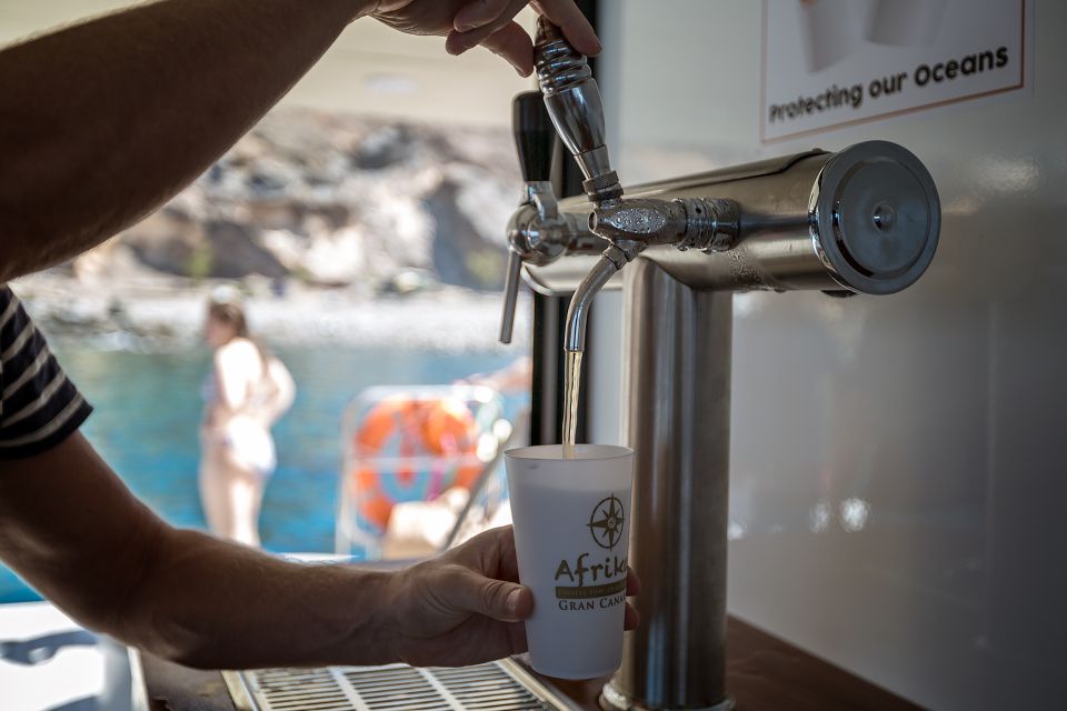 Gran Canaria: Fun Catamaran Cruise with Food and Drinks - Water sports add-ons: what you can pay for on the bay