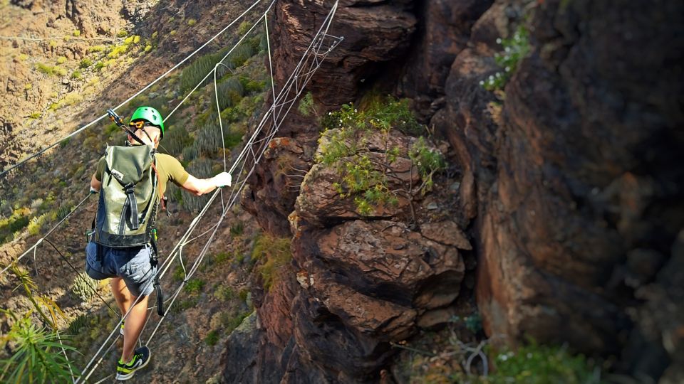 Gran Canaria: Guided Via Ferrata and Zipline Adventure - Safety and Your Personal Risk Check (Including One Outlier Warning)