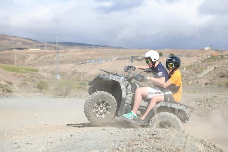 GRAN CANARIA: QUAD TOUR - AFTERNOON SUNSET TOUR 1HR 45 MIN - Languages and Guide Style: Communication Matters on a Moving Ride