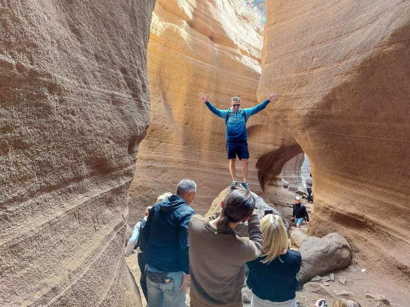 Gran Canaria: Red Gorge, Cave, Oasis Adventure Tour & Picnic - Key highlights you’ll feel during the day