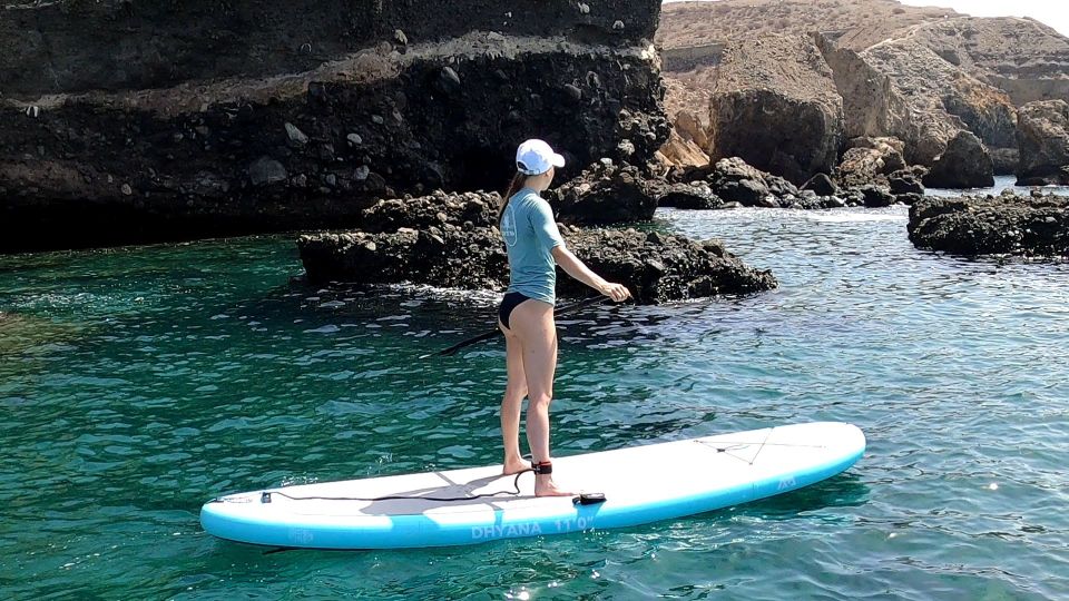 Gran Canaria : Stand Up Paddle (SUP) Tour - The built-in swim break (and when the underwater check is possible)