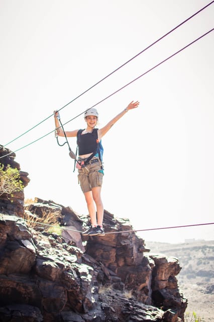 Gran Canaria : Vía Ferrata "Amor & Odio" - Medium level - Safety and gear: what’s provided, and how to take it seriously