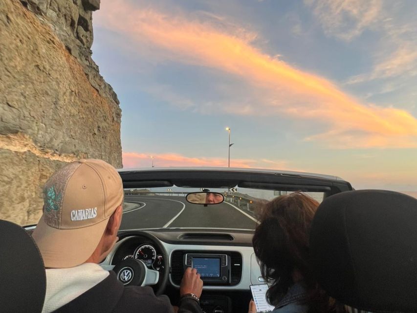 Gran Canaria : West coast Cabrio Sunset - The Mountain Reservoir Picnic in Soria: Quick Energy, Local Calm