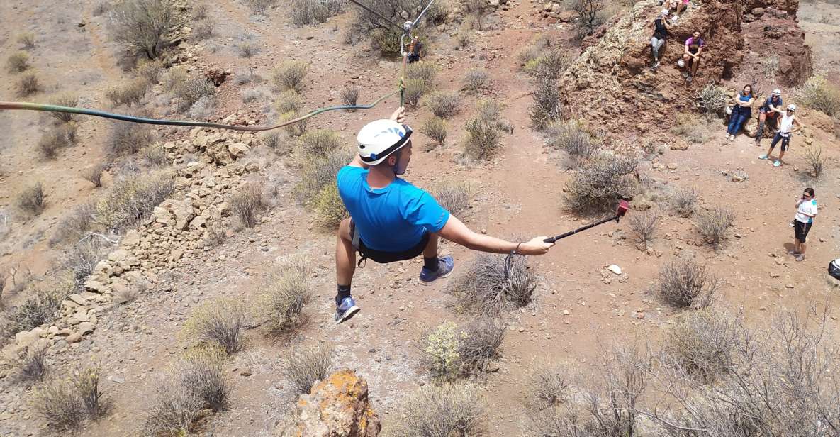 Gran Canaria: Zipline and Mountaineering Tour - Santa Lucía de Tirajana: more than just a meeting point