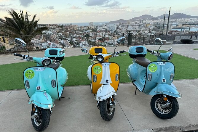 Guided Tour With Electric Moped - Optional Lunch in Las Coloradas: Typical Canarian Food, Your Choice