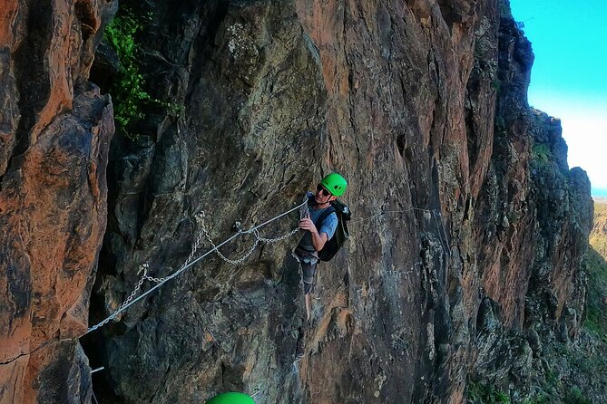 Half-Day Adventure and Climbing Via Ferrata in Gran Canaria - Time on the wall versus time around it