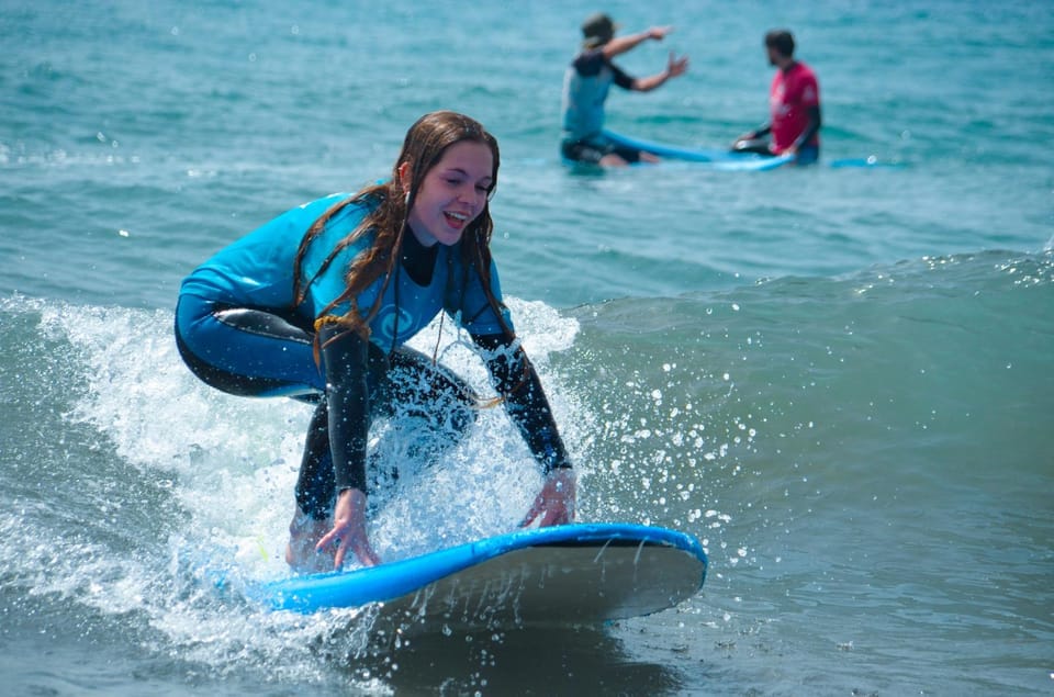 Las Palmas: Learn to Surf with a Special Price for Two Group - The Optional Extras: Photos and the Store Discount