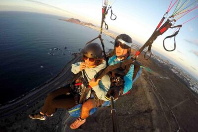 Las Palmas: Paragliding Tandem Flight with Instructor - What happens on the mountain of Los Giles before you fly