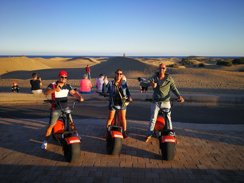 Maspalomas: 2-Seater E-Scooter Dunes Tour with Camel - Who should book this Maspalomas e-scooter and camel tour