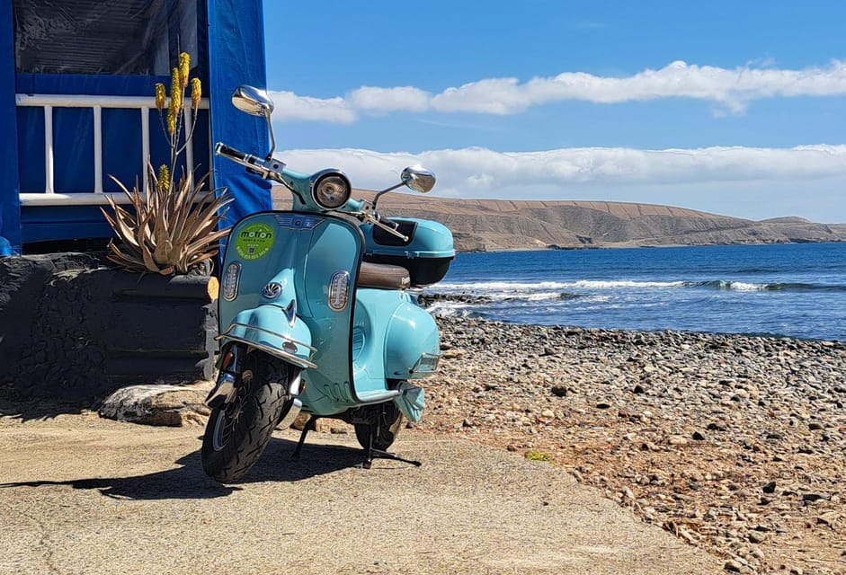 Maspalomas and Las Palmas: electric vintage scooter for rent - Entering The Silent Side of Gran Canaria (Maspalomas + Las Palmas)
