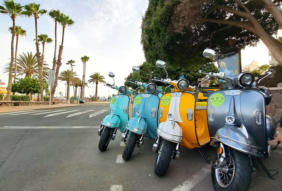 Maspalomas and Las Palmas: electric vintage scooter for rent - What Comes Included (and Why It Changes the Value)