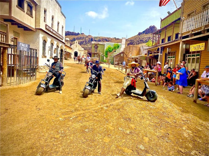 Maspalomas: E-Scooter or E-Bike Tour+Western Town Sioux City - Price and time value: is $111 for 4 hours a fair deal?