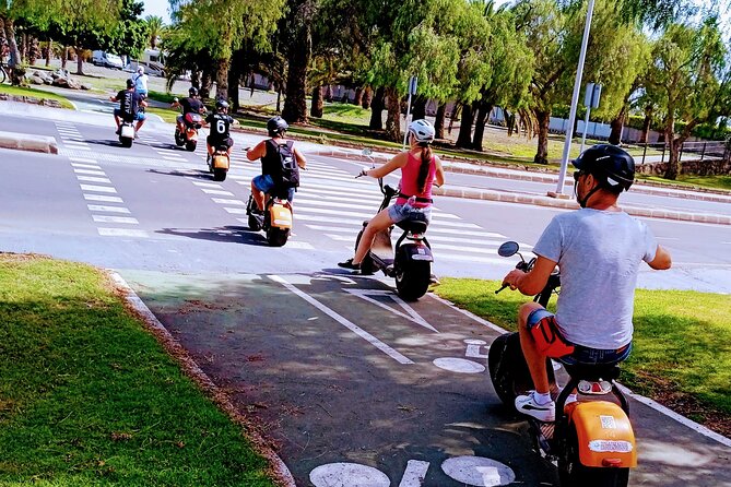 Maspalomas - Meloneras : e-Scooter 2 seat Sunset Guided Tour - Meet at Bici Bike Vintage near Cita: logistics that actually matter