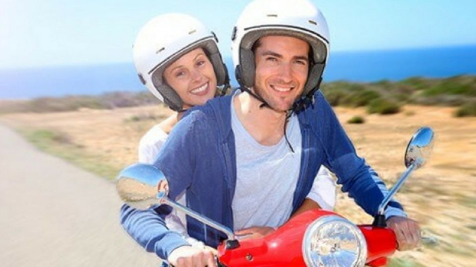 Maspalomas: Rent a 125 cc Scooter 2 seater in Gran Canaria - San Agustín to Puerto Rico: cruising the coast between beaches