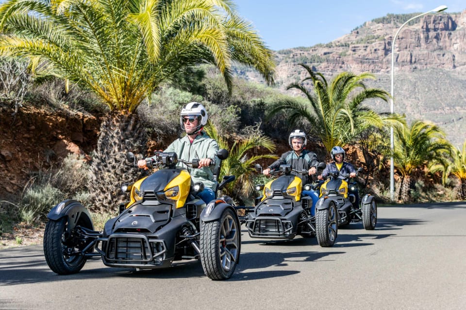 Maspalomas: Ryker Moto Tour to Fataga (Mountain buggy) - Key highlights at a glance