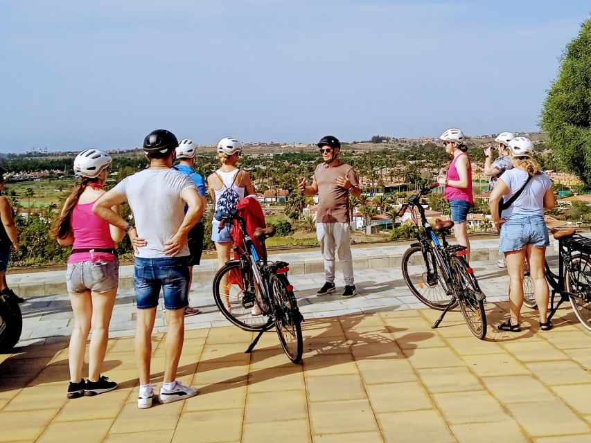 Maspalomas: Southern Coast E-Bike Tour Option Tapas Tasting - Coast riding near the Atlantic: Meloneras, Pasito Blanco, and banana country