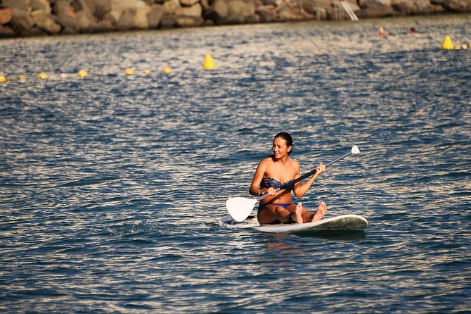 Paddle Surf SUP at Anfi Beach - Anfi Beach meeting point: easy to find, but plan your arrival