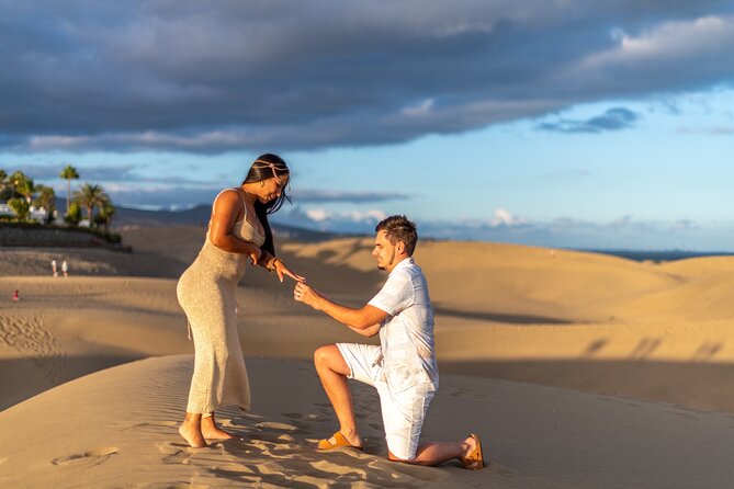 Photoshoot at Dunas Maspalomas in Desert Beach Ocean View - What You Get Back: Originals Plus 20 Edited Photos