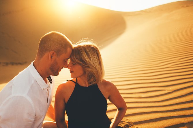 Photoshooting in the Maspalomas Dunes - Pickup, Private Setup, and the 1 Hour 15 Minutes