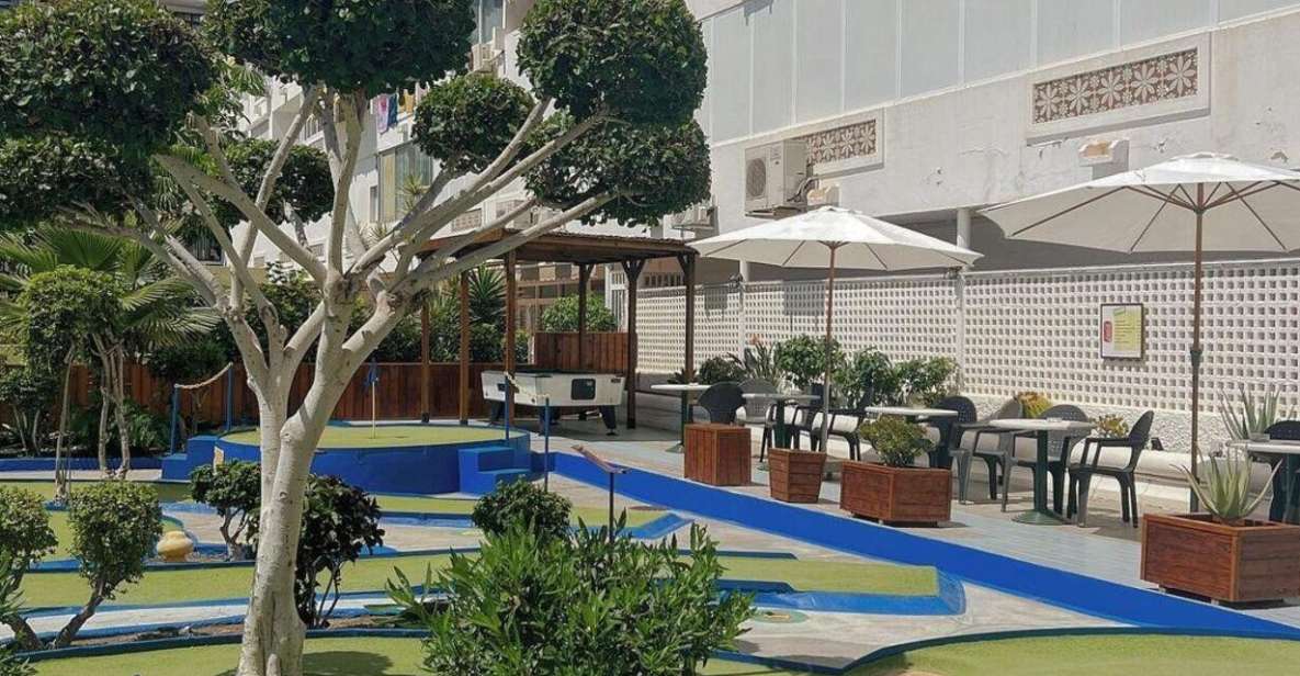 Playa del Inglés: Minigolf Taidia - Finding Minigolf Taidia by Spar in Playa del Inglés