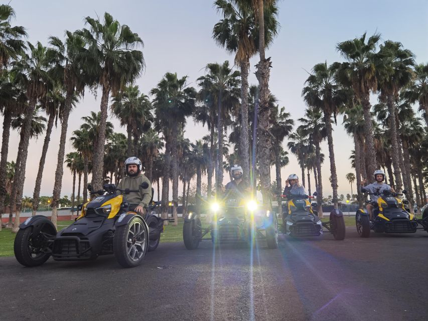 Ryker Moto Tour (buggy / quad for Road): Maspalomas - San Agustín and Las Burras Beach: Coastal Views with a Quad-Like Feel