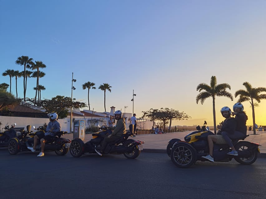Ryker Moto Tour (buggy / quad for Road): Maspalomas - First Stop: Meloneras, a Quick Tutorial, and Cruising by Luxury Hotels