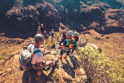 Top Vía Ferrata for Beginners in Gran Canaria ツ - Safety gear + a guide who knows fixed rope routes
