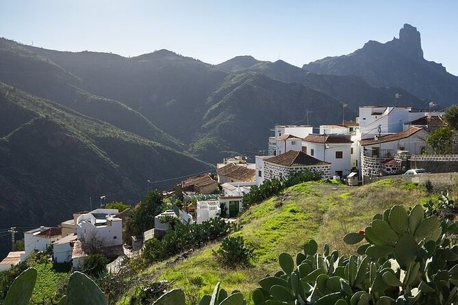 Tour to Guayadeque, Firgas, Fataga - VIP - Firgas in 25 minutes: water, tiled memories, and a quick decision game