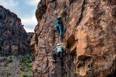Via Ferrata in Gran Canaria. Vertical adventure park. Small groups - What You Do on the Route: Medium-Level Climb Plus Fun “Surprises”